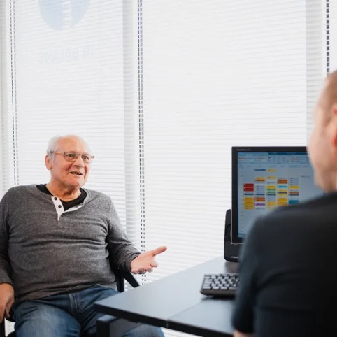 Geriatrie fysiotherapie bij PMC in Balans