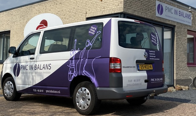 Haal en Breng Service PMC in Balans fysiotherapie Zeeland OrthoXpert revalidatie nieuwe knie en nieuwe heup