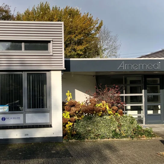 PMC in Balans locatie Arnemuiden. De praktijk voor fysiotherapie, ergotherapie, oefentherapie en dietetiek