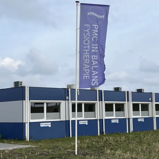 PMC in Balans locatie Middelburg Mortiere. De praktijk voor fysiotherapie, ergotherapie, oefentherapie en dietetiek