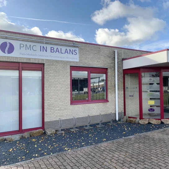 PMC in Balans locatie Vlissingen. De praktijk voor fysiotherapie, ergotherapie, oefentherapie en dietetiek
